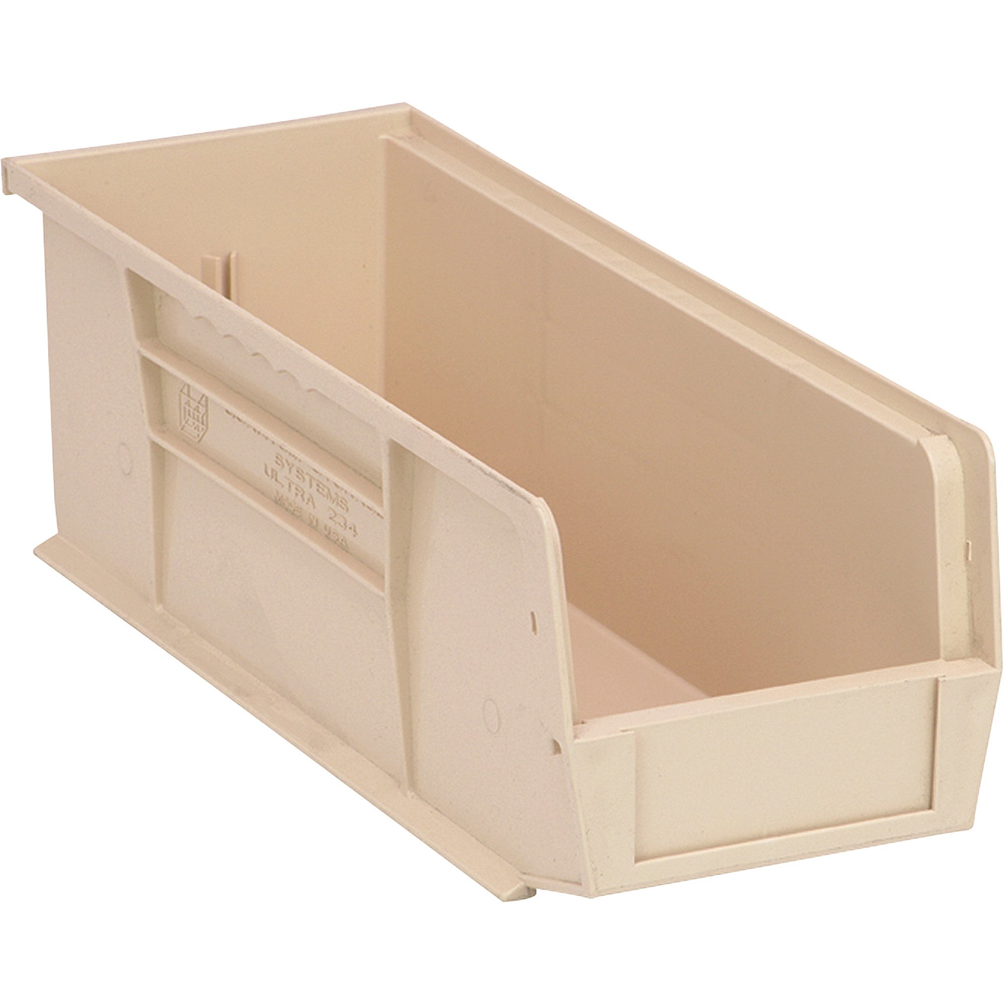 Quantum HeavyDuty Storage Bins — 3Pk., Yellow, 14 3/4in.L x 8 1/4in.W